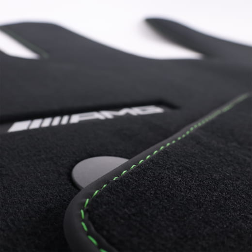 AMG Fußmatten G-Klasse W465 schwarz 4-teilig Original Mercedes-Benz  | A4656806301 6C77