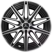 AMG Wheels C-Class W206 20 inch Genuine Mercedes-Benz black matte | A2064001200/1300-W206
