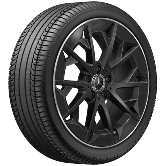 AMG Wheels CLA C178 19-inch black matt Genuine Mercedes-Benz | A1744011400 7X72-C178