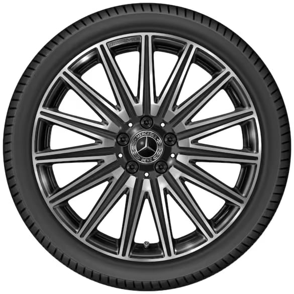 AMG Wheels CLA X174 19-inch black Genuine Mercedes-Benz | A1744014400/4500 7Y75-X174
