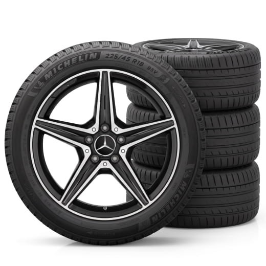 C-Klasse 205 C43 AMG winterbanden 18 inch Original Mercedes- | Q440141512810/20/50/60