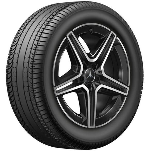 AMG winterbanden 20 inch 5-dubbele spaken zwart glansgedraaid GLE V167 Original Mercedes-Benz