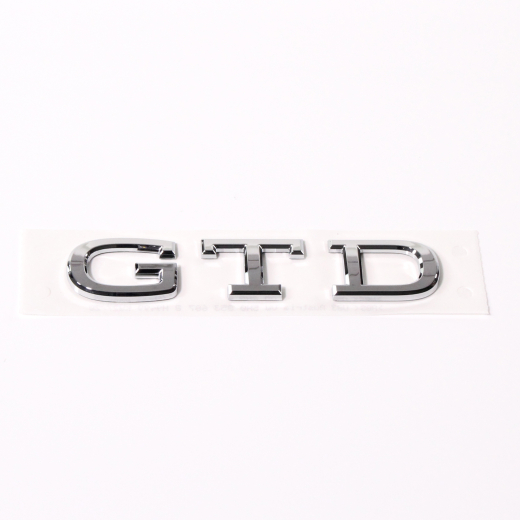 Inscripción original Volkswagen GTD Golf 8 VIII portón trasero | 5H0853687B 2ZZ