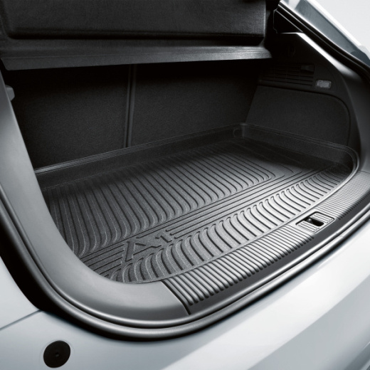 Tapis de coffre voiture Audi A1 bac de coffre noir Original Audi | 8X0061180