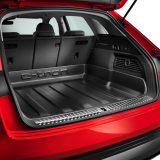 Bac de coffre Audi e-tron habillage noir d'origine Audi