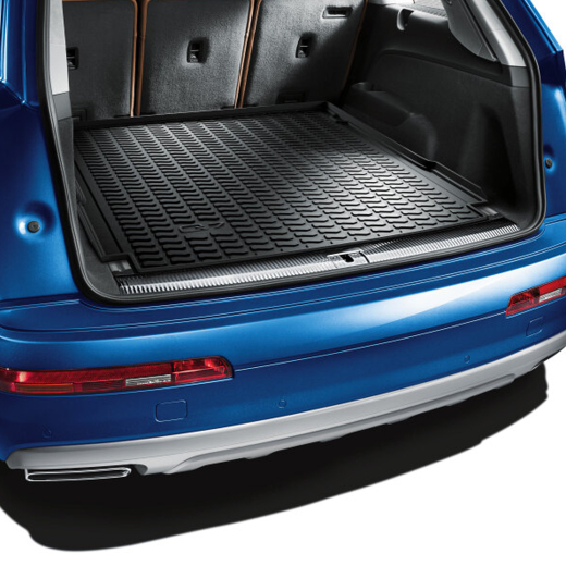 Audi Q7 4M  Tapis de coffre voiture noir original Audi | 4M0061182