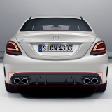 C43 AMG Facelift Diffusor C-Klasse 205 Limousine & T-Modell Original Mercedes-Benz