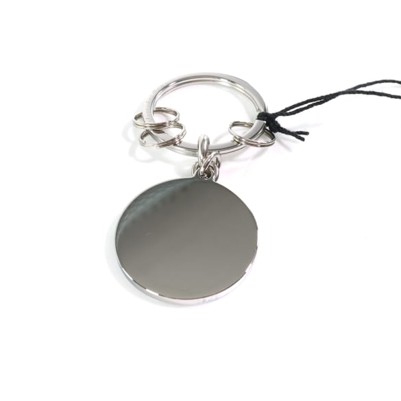 Sleutelhanger Stuttgart zilver roestvrijstaal Origineel Mer  | B66041524