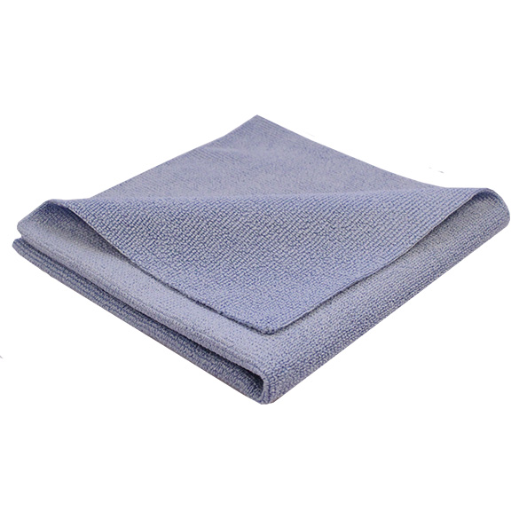 Premium microvezel Ultra auto-doek 40 x 40 cm siliconenvrij blauw