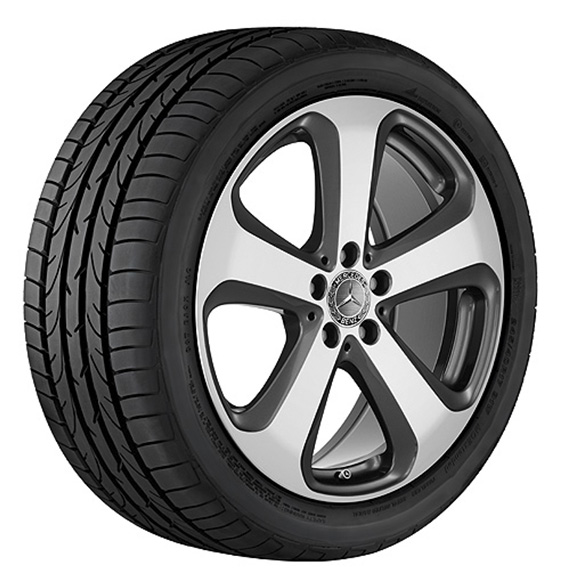 19 inch velgenset 5-spaaks GLC X253 C253 Origineel Mercedes-Benz