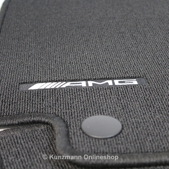 AMG automatten-set C-Klasse Limousine W205 & T-Model S205 zw | A205680600564 9G63