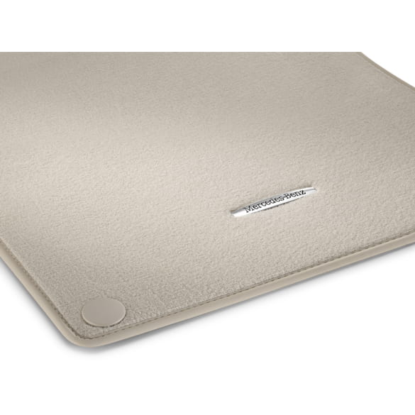 Velours automatten S-Klasse V222 beige 4-delig origineel Mer | A2226806902 8S84
