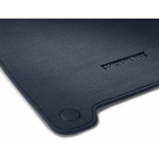 Automatten velours biscaya blauw 4-delige set EQE | A2956808803 5F86