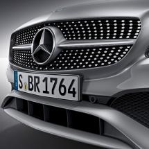 Diamant grille-auto AMG- & Night-pakket Mercedes-Benz A-KLAS | A1768807600