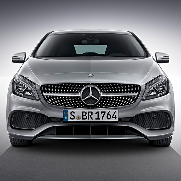 Diamant grille-auto AMG- & Night-pakket Mercedes-Benz A-KLAS | A1768807600