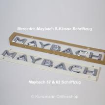 Maybach opschrift kofferdeksel | S-Klasse X222 | Origineel – | A2228173300