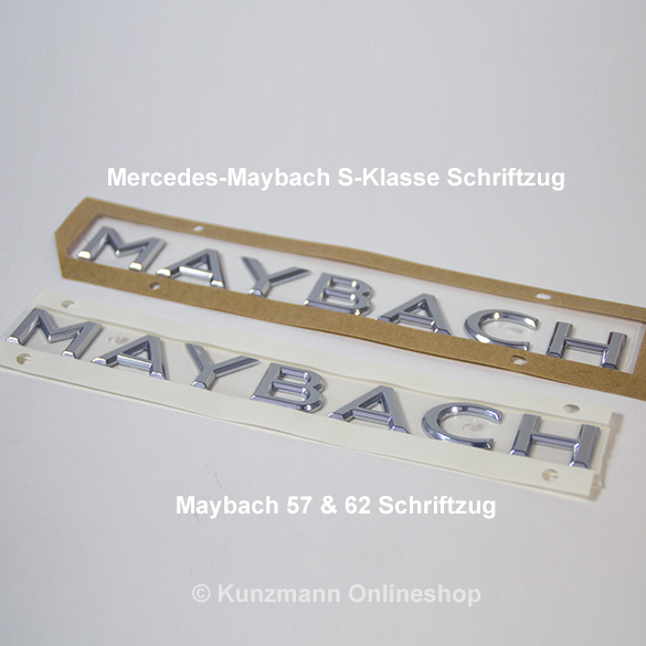 Maybach opschrift kofferdeksel | S-Klasse X222 | Origineel – | A2228173300