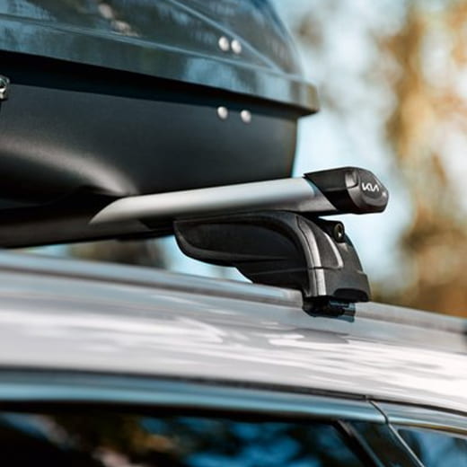 Barras portaequipajes barras base Kia Sorento MQ4 aluminio plata Original Kia | P2211ADE01AL