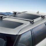 Barras portaequipajes base Kia EV9 MV1 aluminio plata negro original Kia