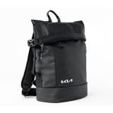 Backpack Rolltop Black Genuine KIA