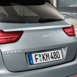 Baguette arrière en acier inoxydable brossé Kia Ceed Sportswagon CD Original Kia