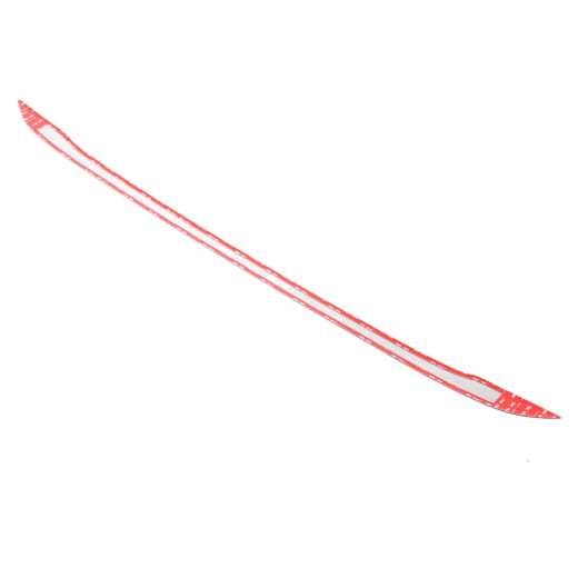 Baguette de hayon GLC SUV X254 acier inoxydable WEYER | WY47104