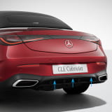 Baguette de pare-chocs arrière Night Package CLE A236 Cabriolet Original Mercedes-Benz