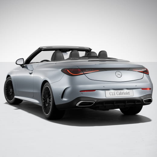 Baguette de pare-chocs arrière Night Package CLE A236 Cabriolet Original Mercedes-Benz | A2368858001-A236