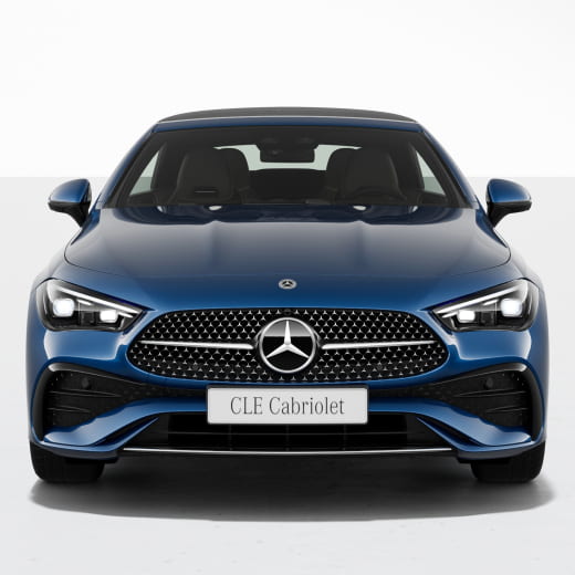 Baguette décorative pare-choc avant chromée CLE A236 Cabrio Original Mercedes-Benz | A2368853002-A236