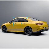 Baguettes de fenêtre et de portes Night Package noir CLA C118 Coupé Original Mercedes-Benz