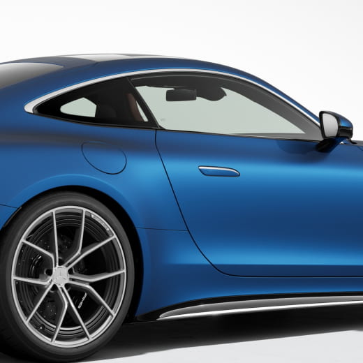 Baguettes de fenêtre chromées AMG GT C192 Original Mercedes-AMG | Zierleisten-Fenster-chrom-C192