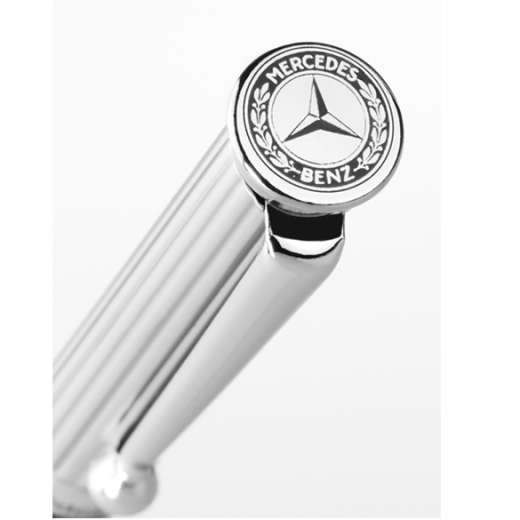 Balpen zilverkleurig Metaal Originele Mercedes-Benz      | B66043352