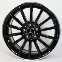 AMG 18 inch velgenset CLA W117 multipspaaks design zwart | A17640102007X23-CLA