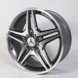 Origineel AMG 18 inch velgen A-Klasse W176 5-dubbele spaak Himalaya grijs