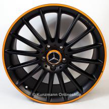 AMG 19 inch velgenset multi-spaaks Oranje Art Editie A-Klass | A17640105029Y13-176-AMG-19