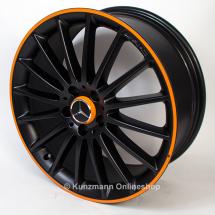 AMG 19 inch velgenset multi-spaaks Oranje Art Editie A-Klass | A17640105029Y13-176-AMG-19