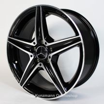 AMG 18 inch velgenset | Mercedes-Benz C-Klasse W205 | 5-spa​ | A20540111/12007X23-Satz