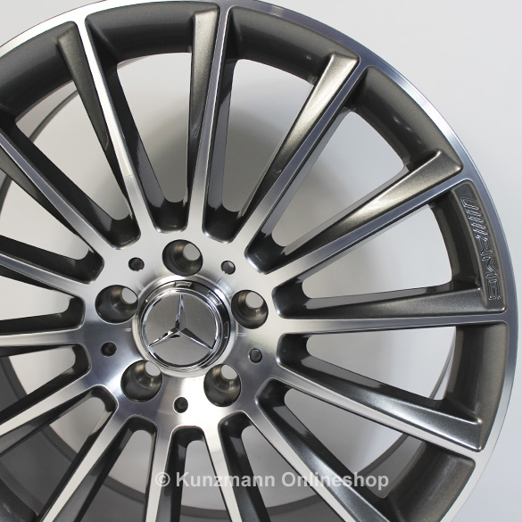 C 43 AMG 19 inch velgenset Mercedes-Benz C-Klasse W205 meer- | A20540154/66007X21-Satz