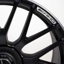 AMG 19 inch smeedvelgenset C-Klasse W205 kruisspaaks zwart o | A2054011700/18007X71-Satz