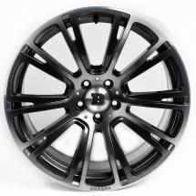 Brabus 19 inch velgenset Monoblock R liquid titanium smoked  | Mono-R-205
