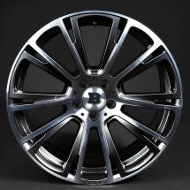 Brabus 19 inch velgenset Monoblock R liquid titanium smoked  | Mono-R-205