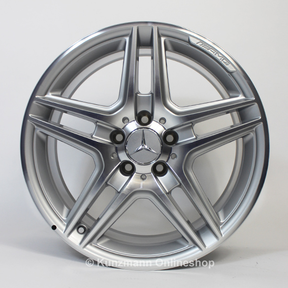 AMG 18 inch velgenset E-Klasse W212 Original Mercedes-Benz zilver