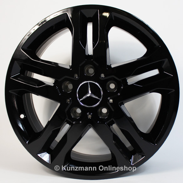 18 inch velgenset G-Klasse W463 zwart Origineel Mercedes-Benz Sport