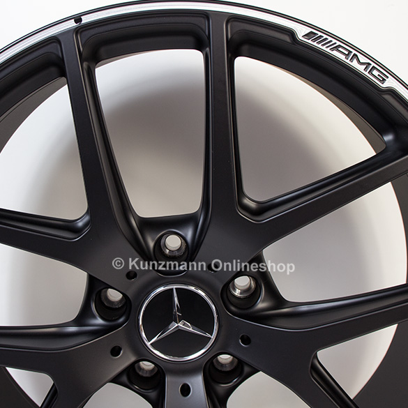 AMG 21 inch velgenset Edition 463 zwart mat G-Klasse W463 |  | A46340104007X71-Satz