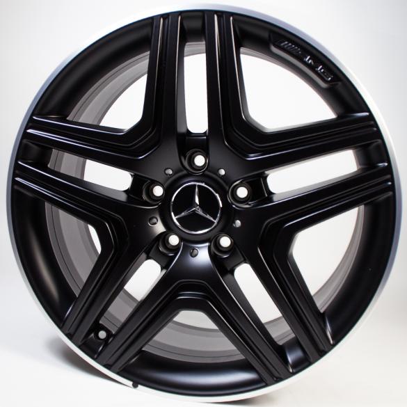 G 63 AMG 20 inch velgenset zwart mat G-Klasse W463 Origineel Mercedes-Benz
