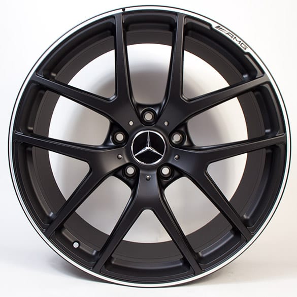 AMG 21 inch velgenset Edition 463 zwart mat G-Klasse W463 Original Mercedes-Benz