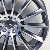 GLS AMG 21 inch velgenset veelspaaks design GLS X166 Origine | A16640132007X21-Satz