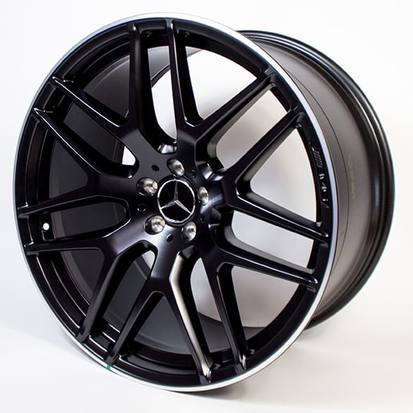AMG 21 inch velgenset kruisspaak-design GLS-Klasse X166 zwart mat