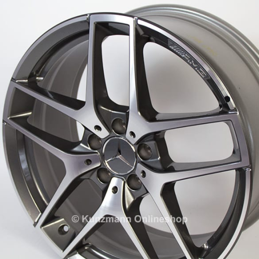 AMG 5-dubbelspaaks velgen set 19 inch GLA X156 origineel – K | A15640130007X21-AMG-Satz