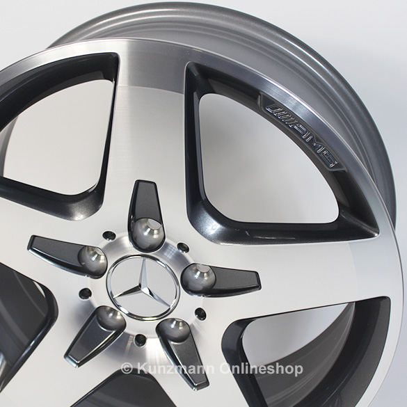 AMG 18 inch velgenset | GLA X156 | 5-spaaks wiel | zilver ge | A15640105007X21-GLA